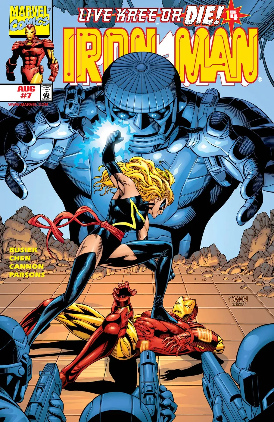 Cover of Iron Man #7