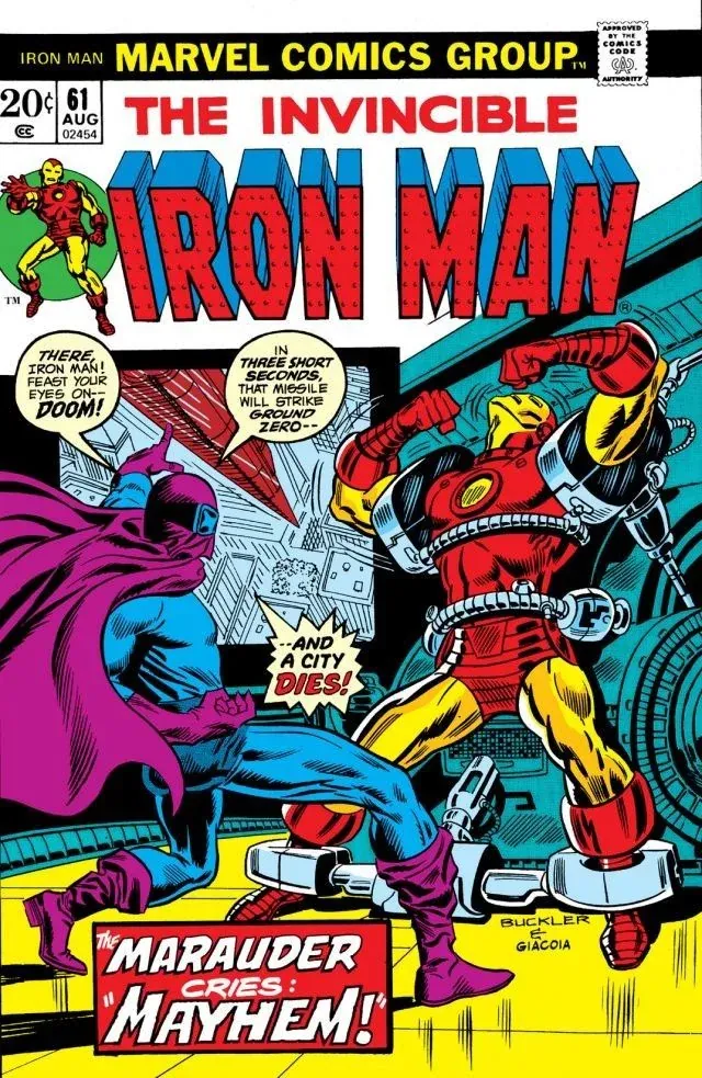 Cover of Iron Man #61