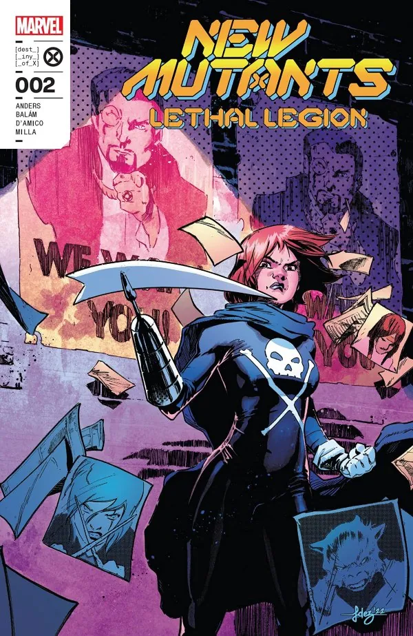 Cover of New Mutants Lethal Legion #2