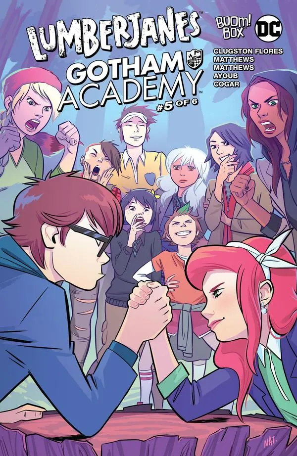 Cover of Lumberjanes / Gotham Academy #5