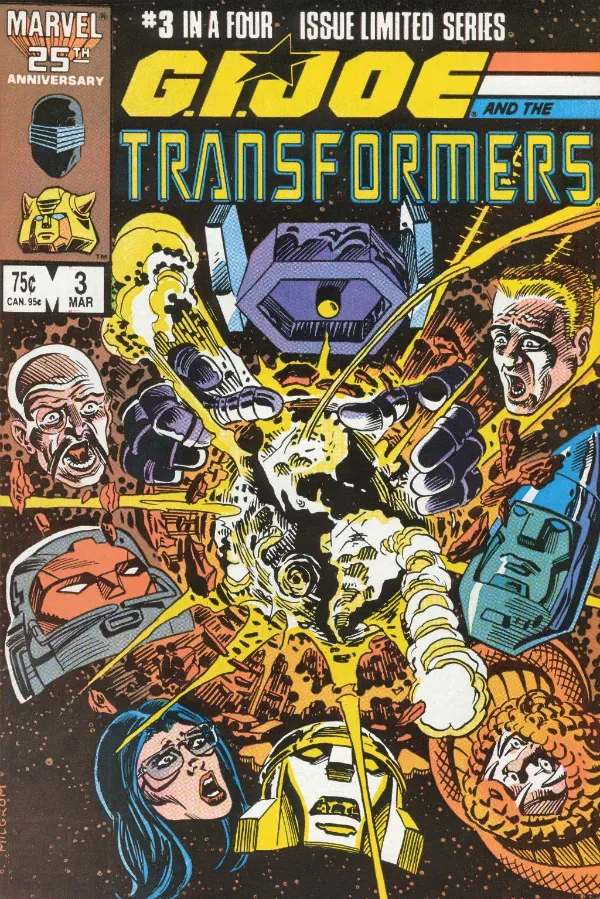 Cover of G.I. Joe and the Transformers #3