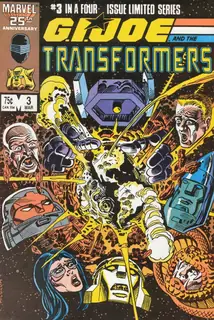 Cover of G.I. Joe and the Transformers #3