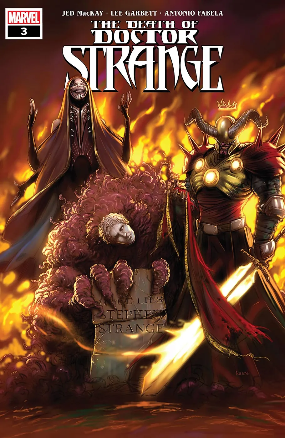 Cover of Death of Doctor Strange #3