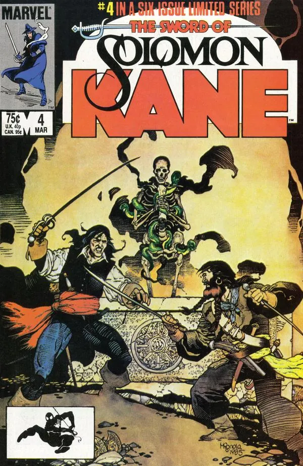 Cover of Solomon Kane #4