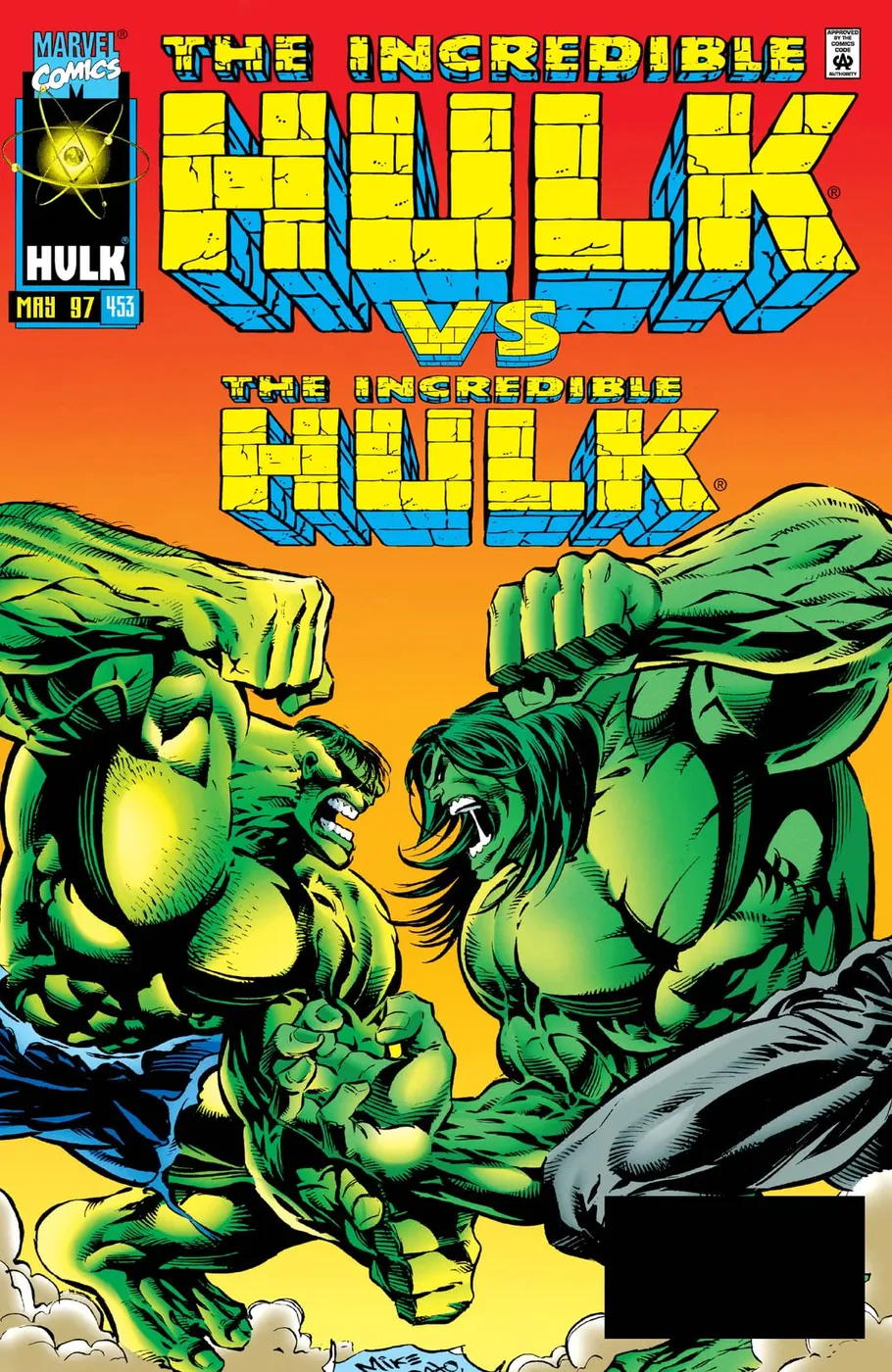 Cover of The Incredible Hulk #453