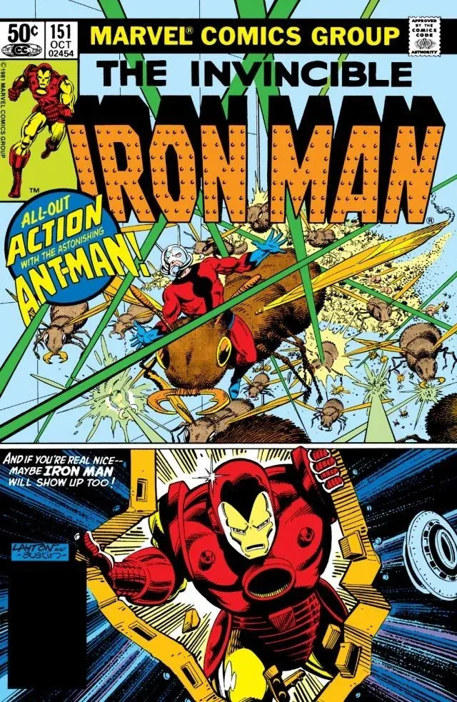 Cover of Iron Man #151