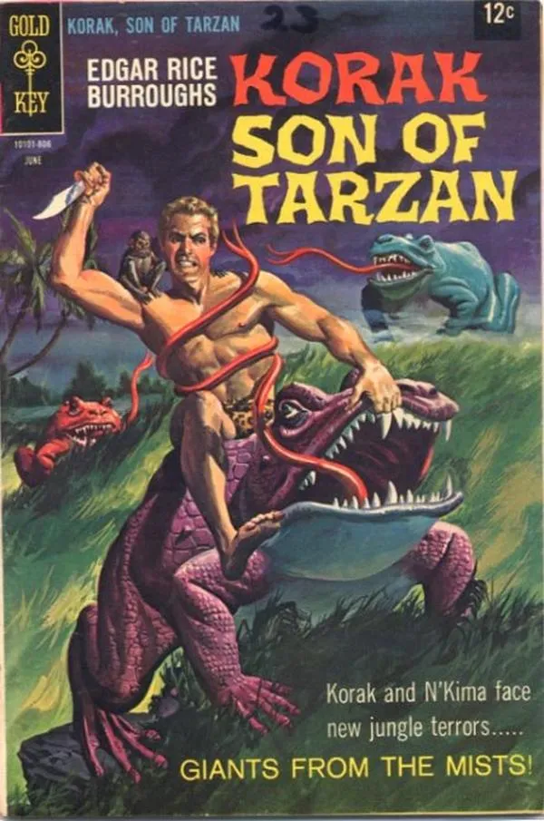 Cover of Edgar Rice Burroughs Korak, Son of Tarzan #23