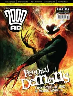 Cover of 2000 AD #1554