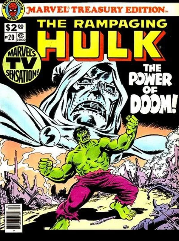 Cover of Marvel Treasury Edition #20