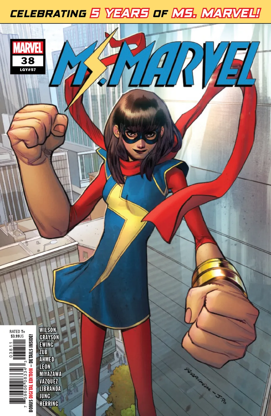 Cover of Ms. Marvel #38