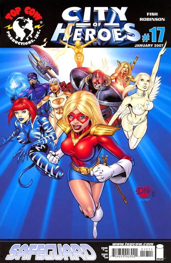 Cover of City of Heroes #17