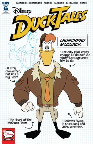 Cover of DuckTales #6