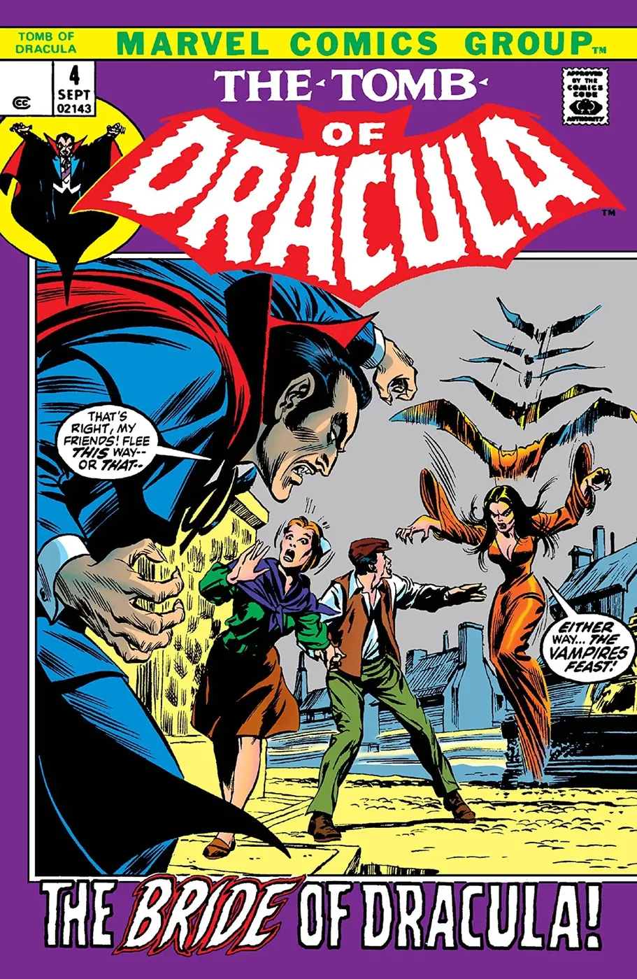 Cover of Tomb of Dracula #4