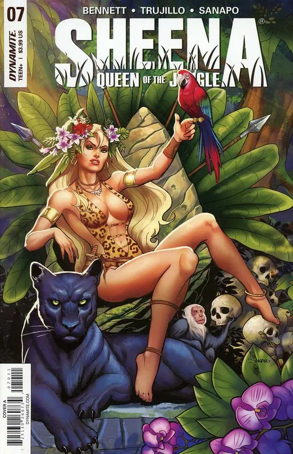 Cover of Sheena Queen of the Jungle #7