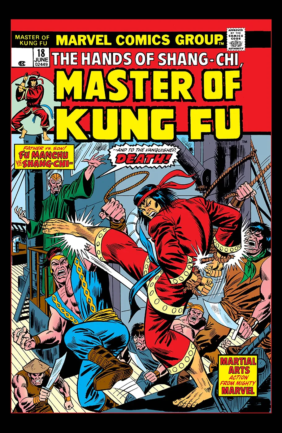 Cover of Master of Kung Fu #18