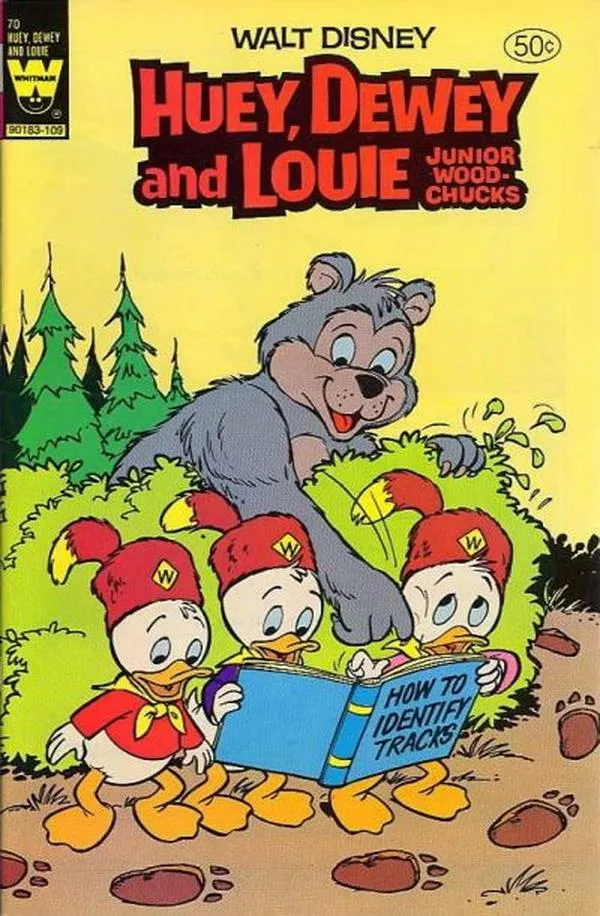Cover of Walt Disney Huey, Dewey and Louie Junior Woodchucks #70