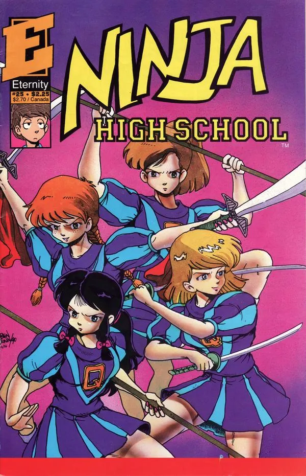 Cover of Ninja High School #25