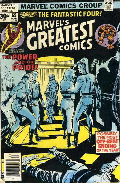 Cover of Marvel's Greatest Comics #69
