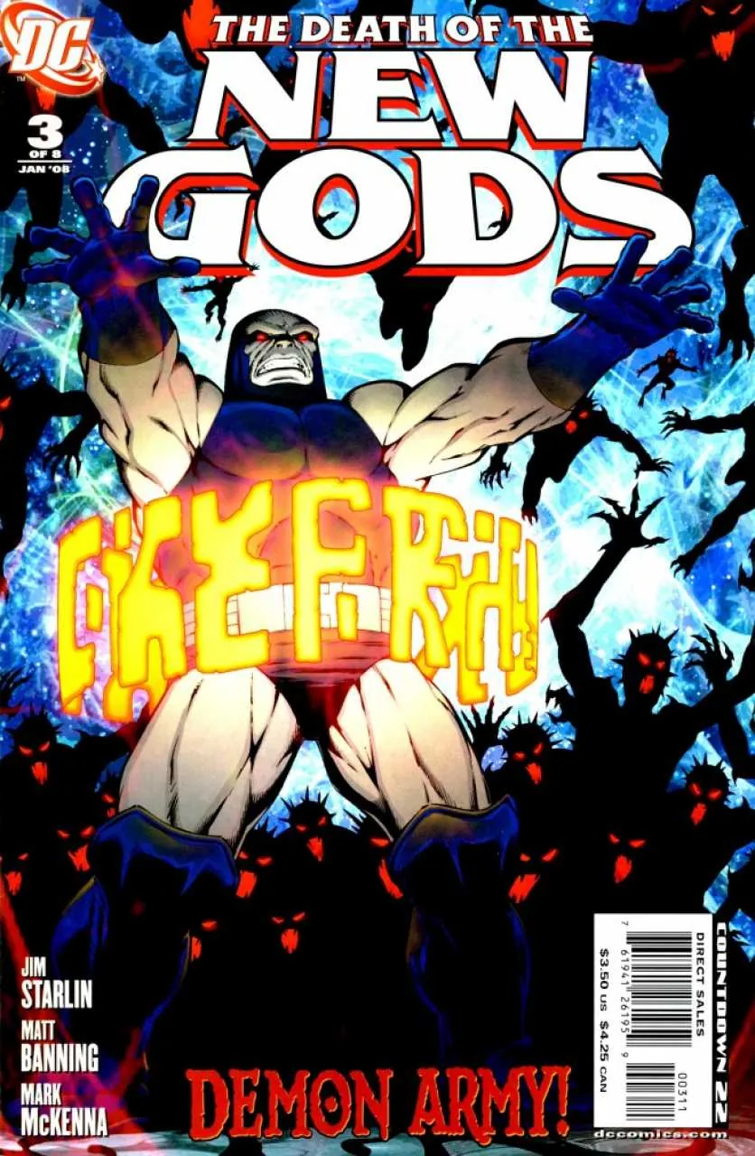 Cover of Death of the New Gods #3