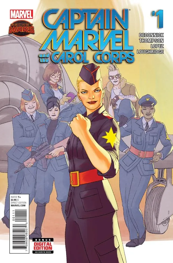 Cover of Captain Marvel & the Carol Corps #1