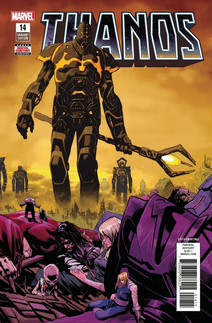 Cover of Thanos #14