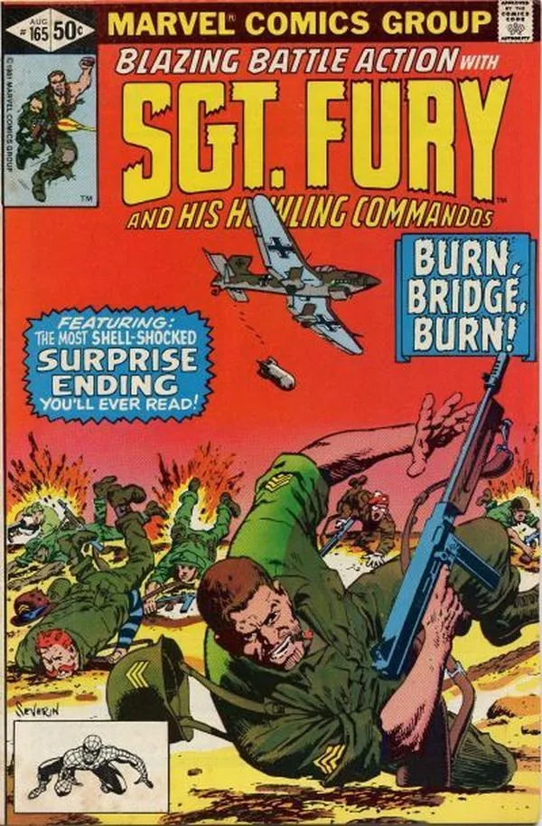 Cover of Sgt. Fury and His Howling Commandos #165