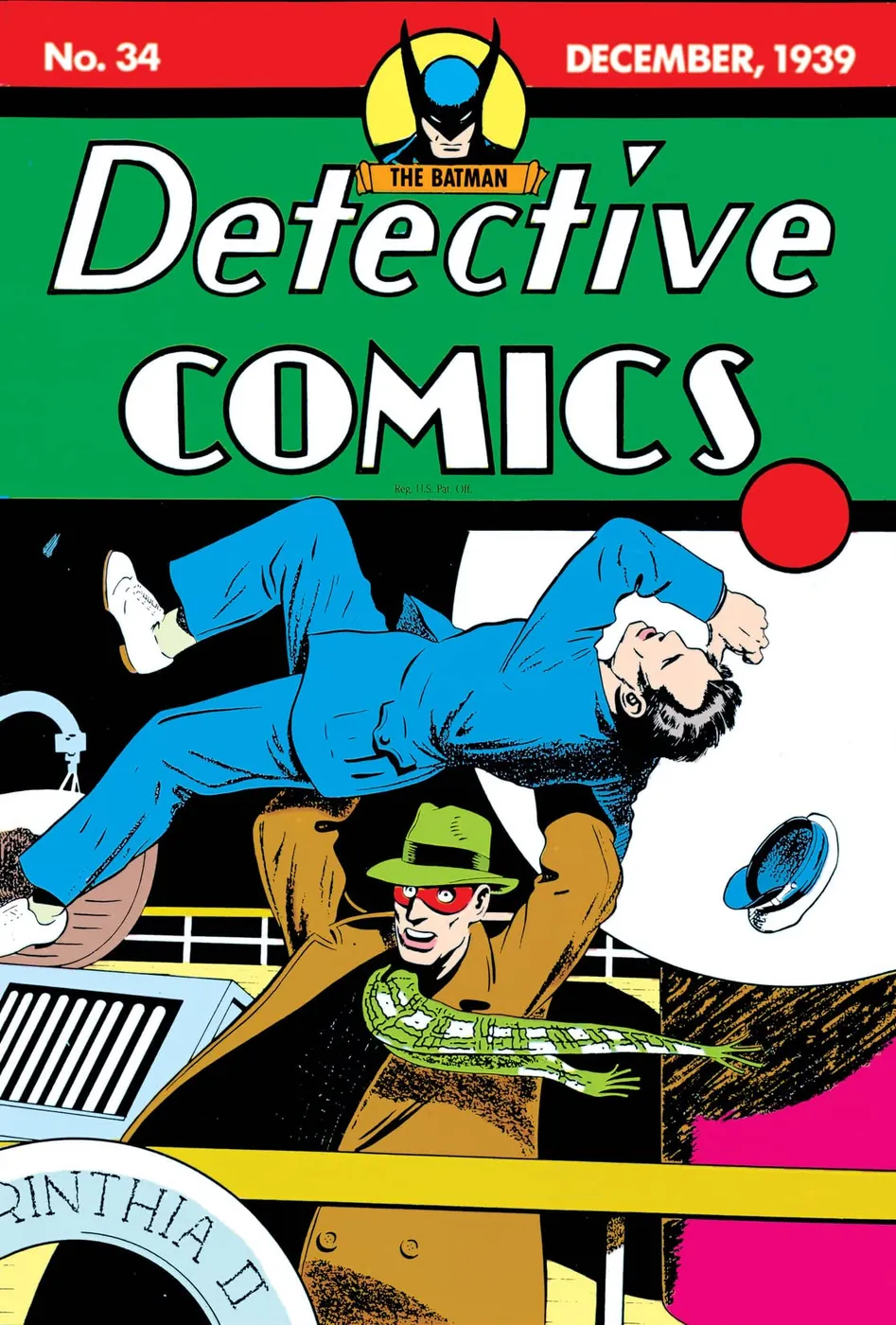 Cover of Detective Comics #34