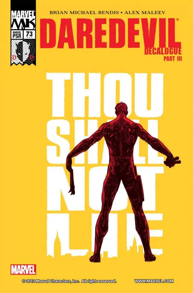 Cover of Daredevil #73 (453)