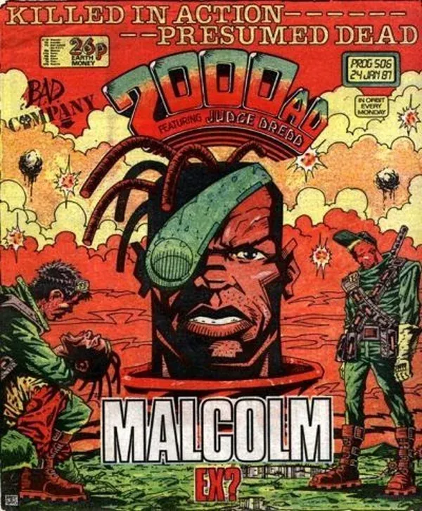Cover of 2000 AD #506