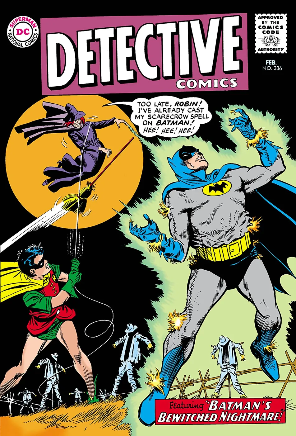 Cover of Detective Comics #336