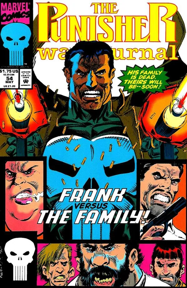 Cover of The Punisher War Journal #54