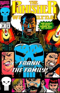 Cover of The Punisher War Journal #54