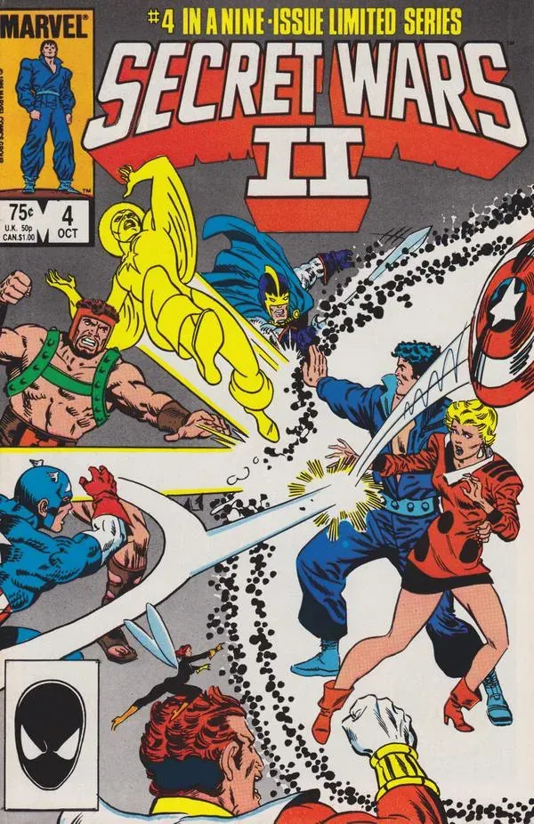 Cover of Secret Wars II #4