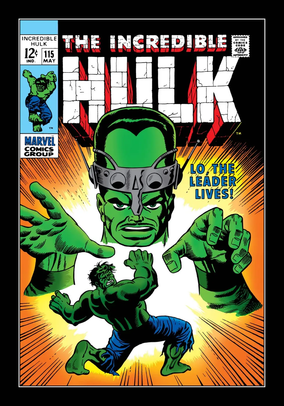 Cover of The Incredible Hulk #115