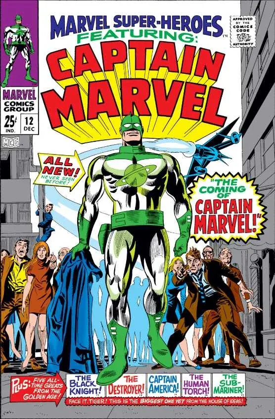 Cover of Marvel Super-Heroes #1