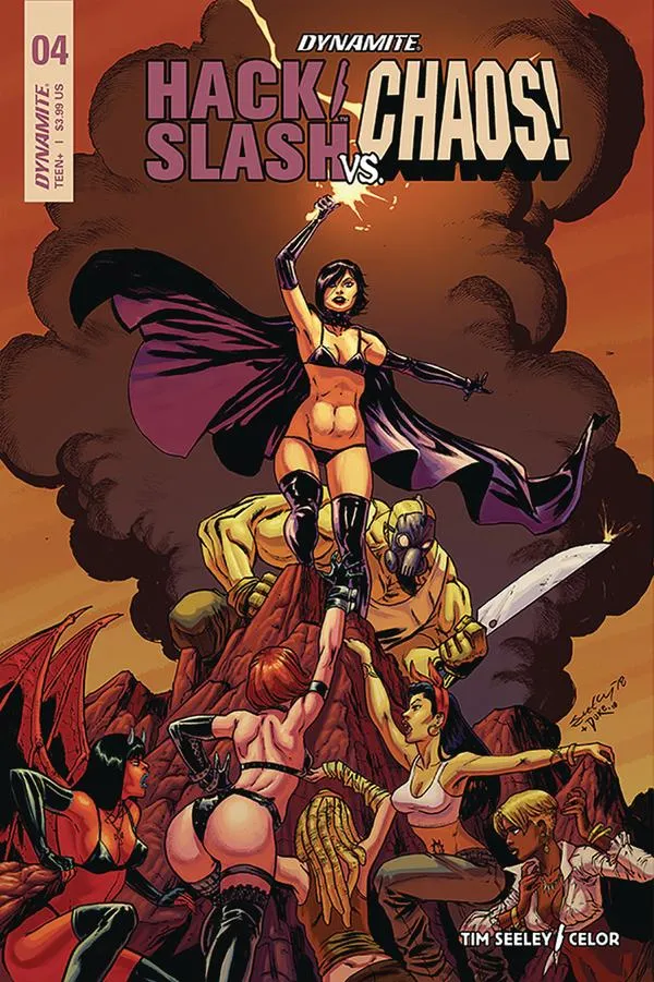 Cover of Hack/Slash vs. Chaos! #4