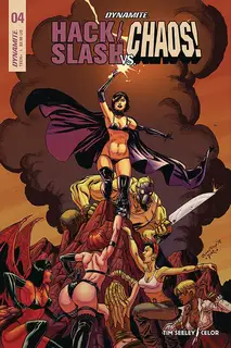 Cover of Hack/Slash vs. Chaos! #4