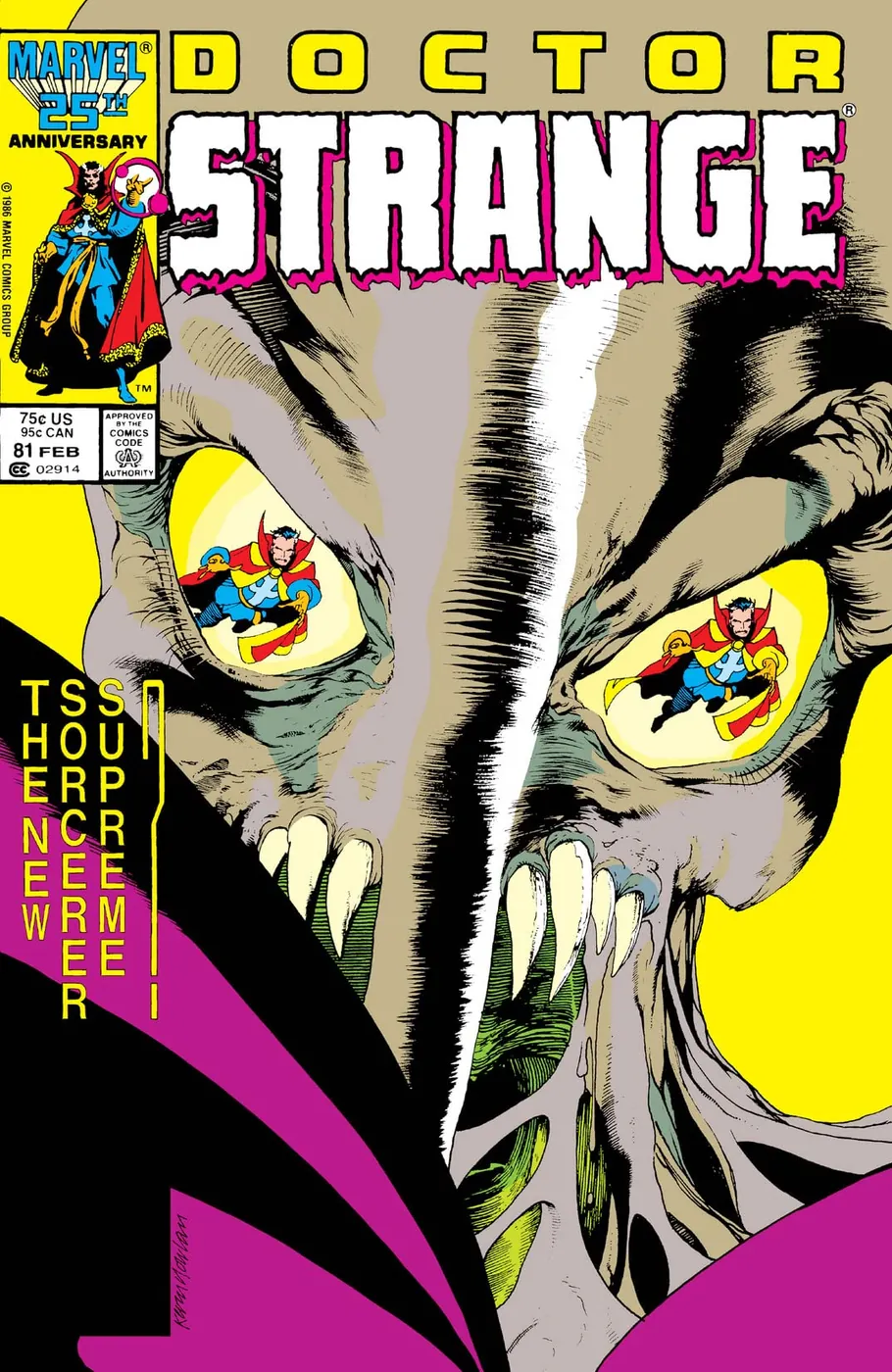 Cover of Doctor Strange #81