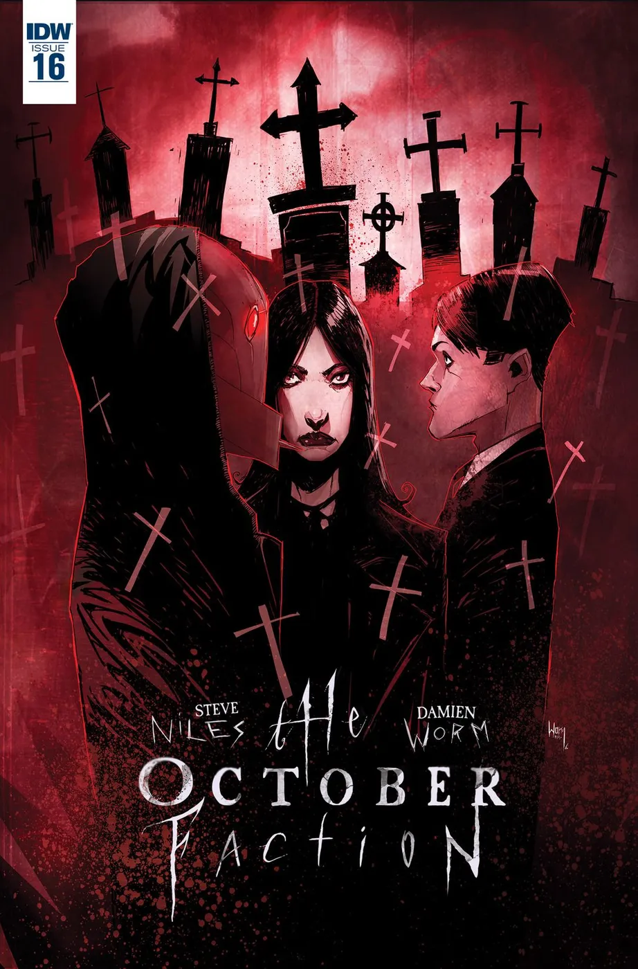Cover of The October Faction #16