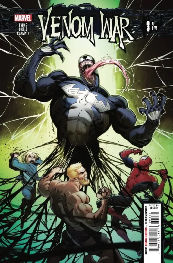 Cover of Venom War #3