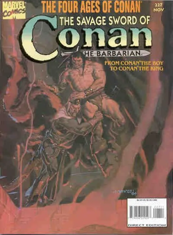 Cover of The Savage Sword of Conan #227