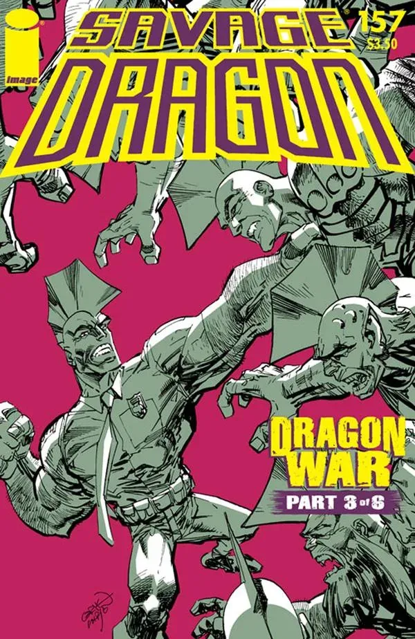 Cover of Savage Dragon #157