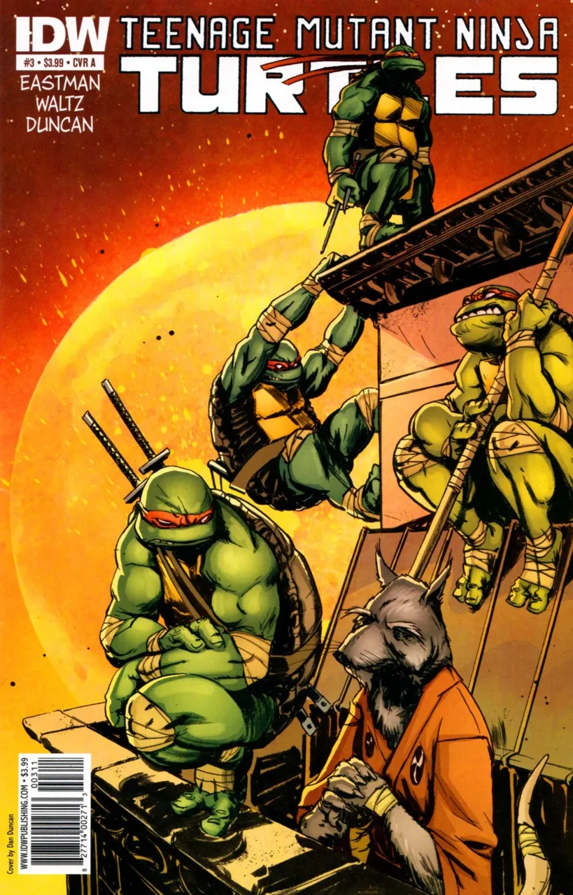 Cover of Teenage Mutant Ninja Turtles #3