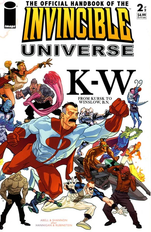 Cover of The Official Handbook of the Invincible Universe #2
