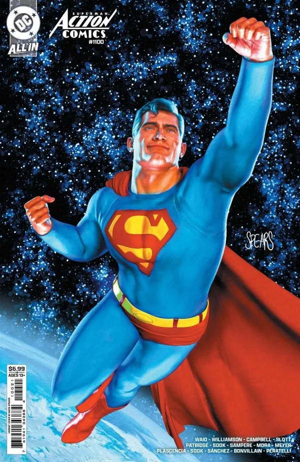 Cover of Action Comics #1100