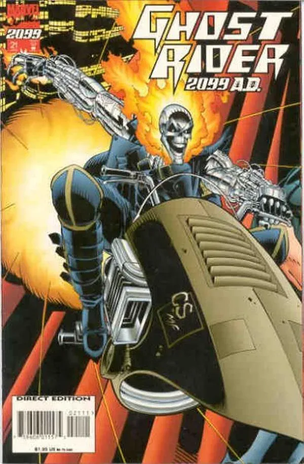 Cover of Ghost Rider 2099 #21