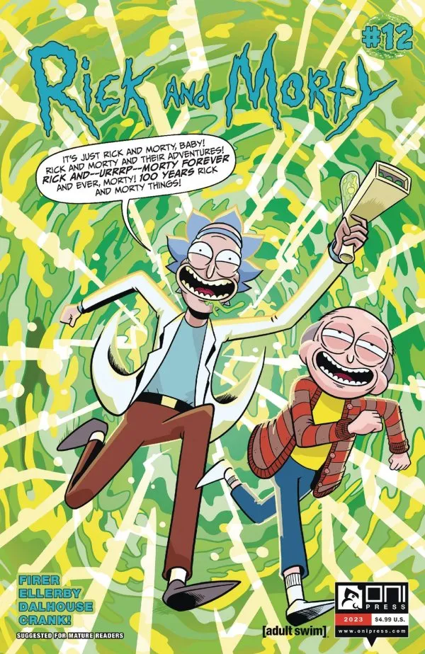 Cover of Rick and Morty #12