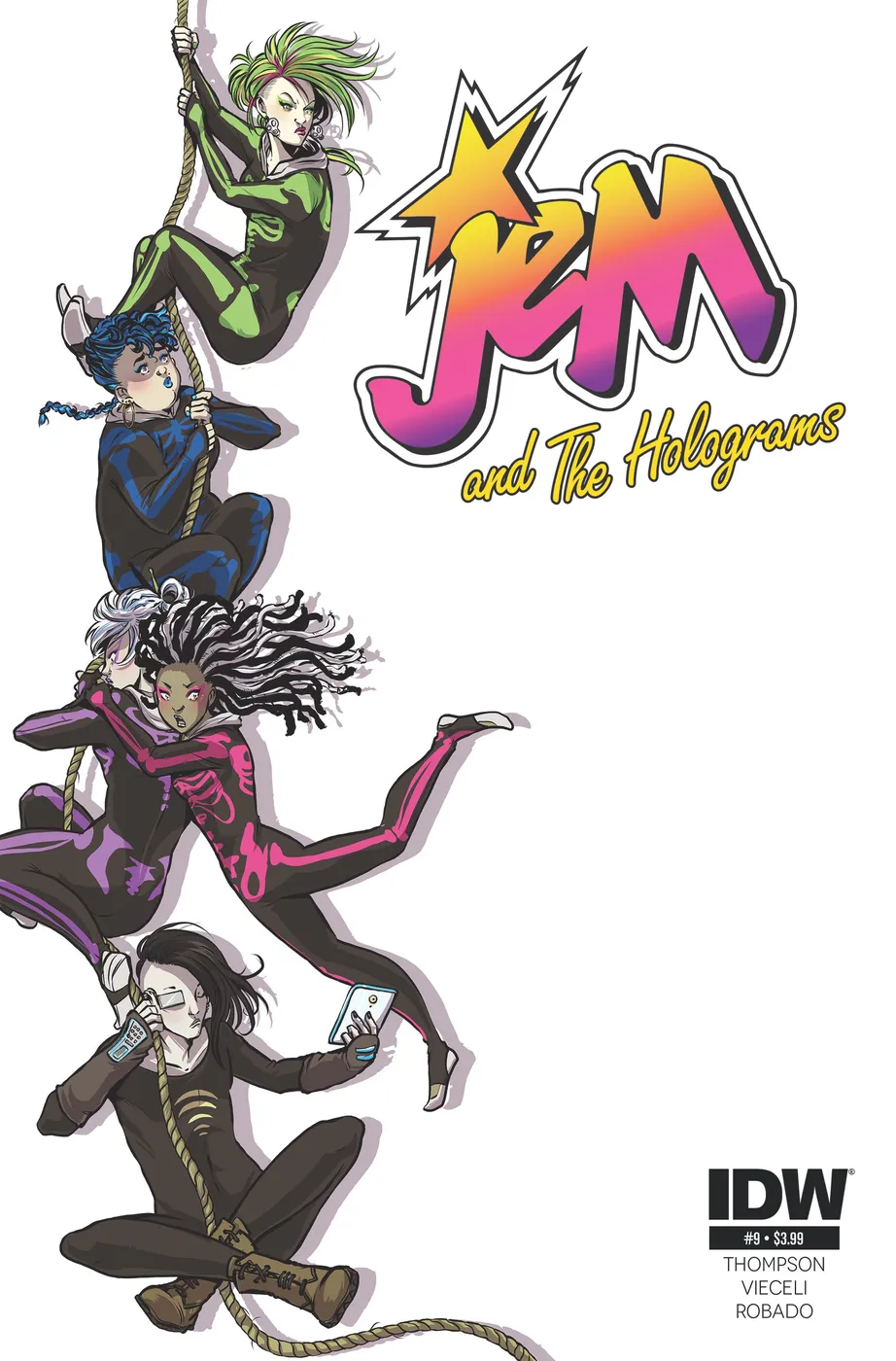 Cover of Jem and the Holograms #9