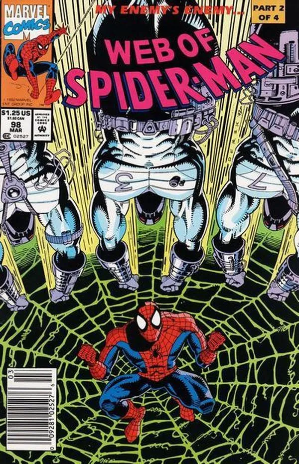 Cover of Web of Spider-Man #98