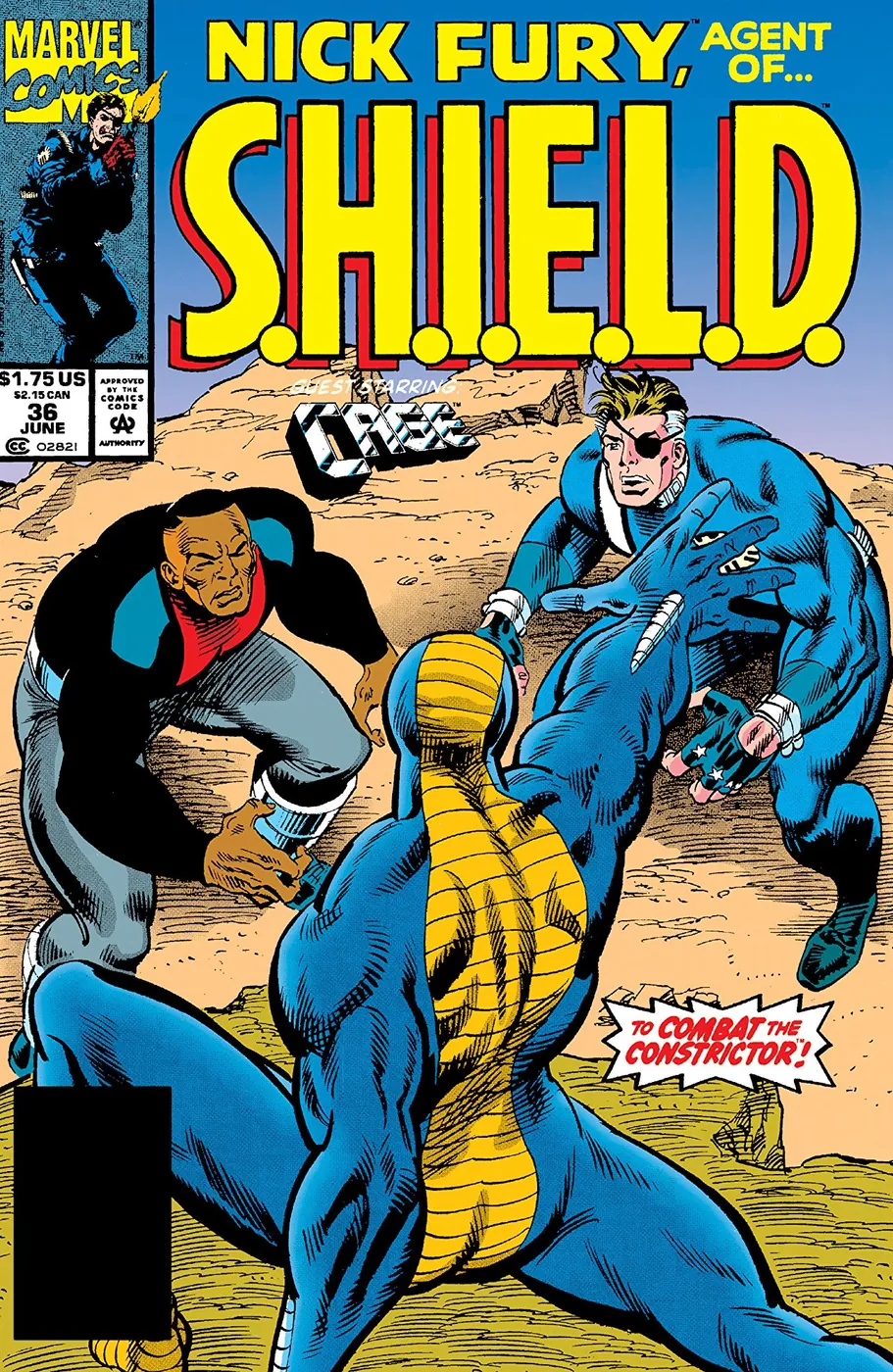 Cover of Nick Fury, Agent of S.H.I.E.L.D. #36